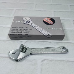 AegisTorq High Carbon Steel Adjustable Spanner – Heavy-Duty Wrench with Precision Adjustment, Corrosion-Resistant Finish